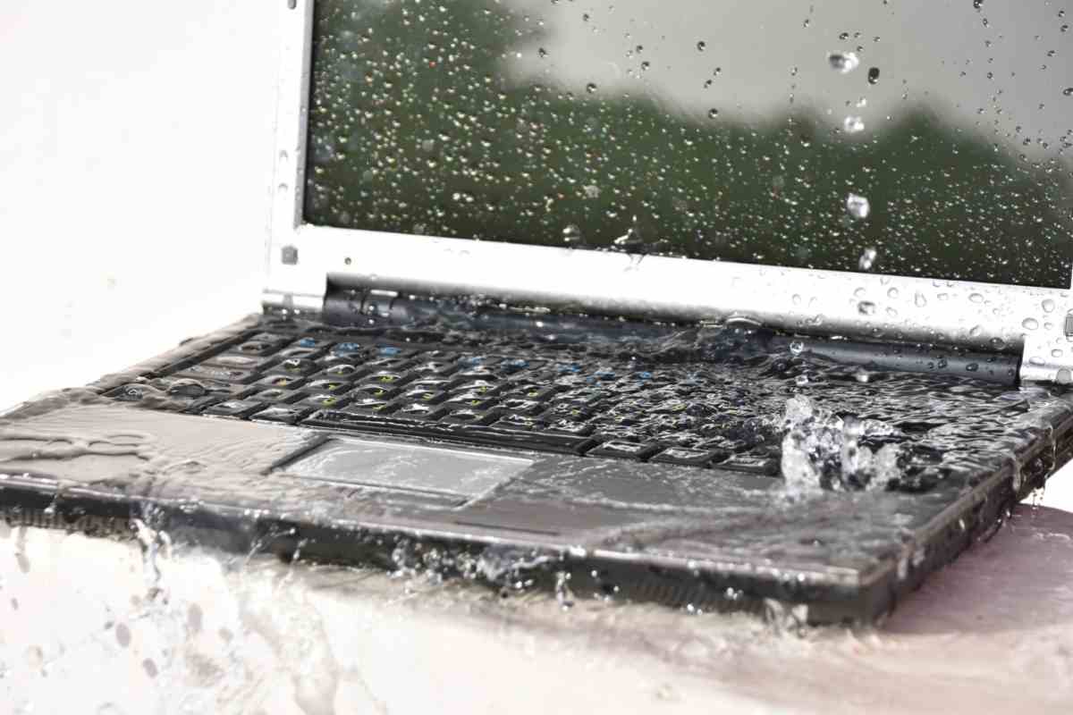 acqua sul pc